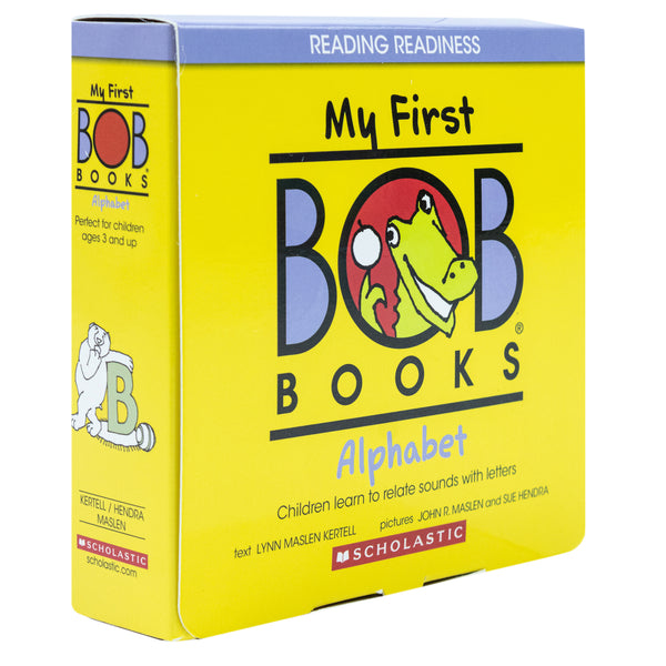 My First Bob Books: Alphabet (Stage: Reading Readiness) | 12-Book Set for Kids | Early Learning, Phonics, Literacy, Preschool & Educational Fun