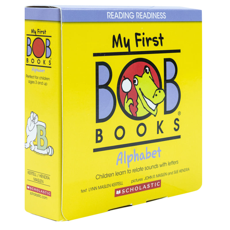 My First Bob Books: Alphabet (Stage: Reading Readiness) | 12-Book Set for Kids | Early Learning, Phonics, Literacy, Preschool & Educational Fun