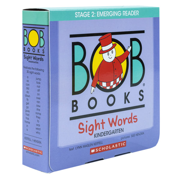 Bob Books: Sight Words Kindergarten (Stage 2: Emerging Reader) 10 Books Collection Set By Scholastic