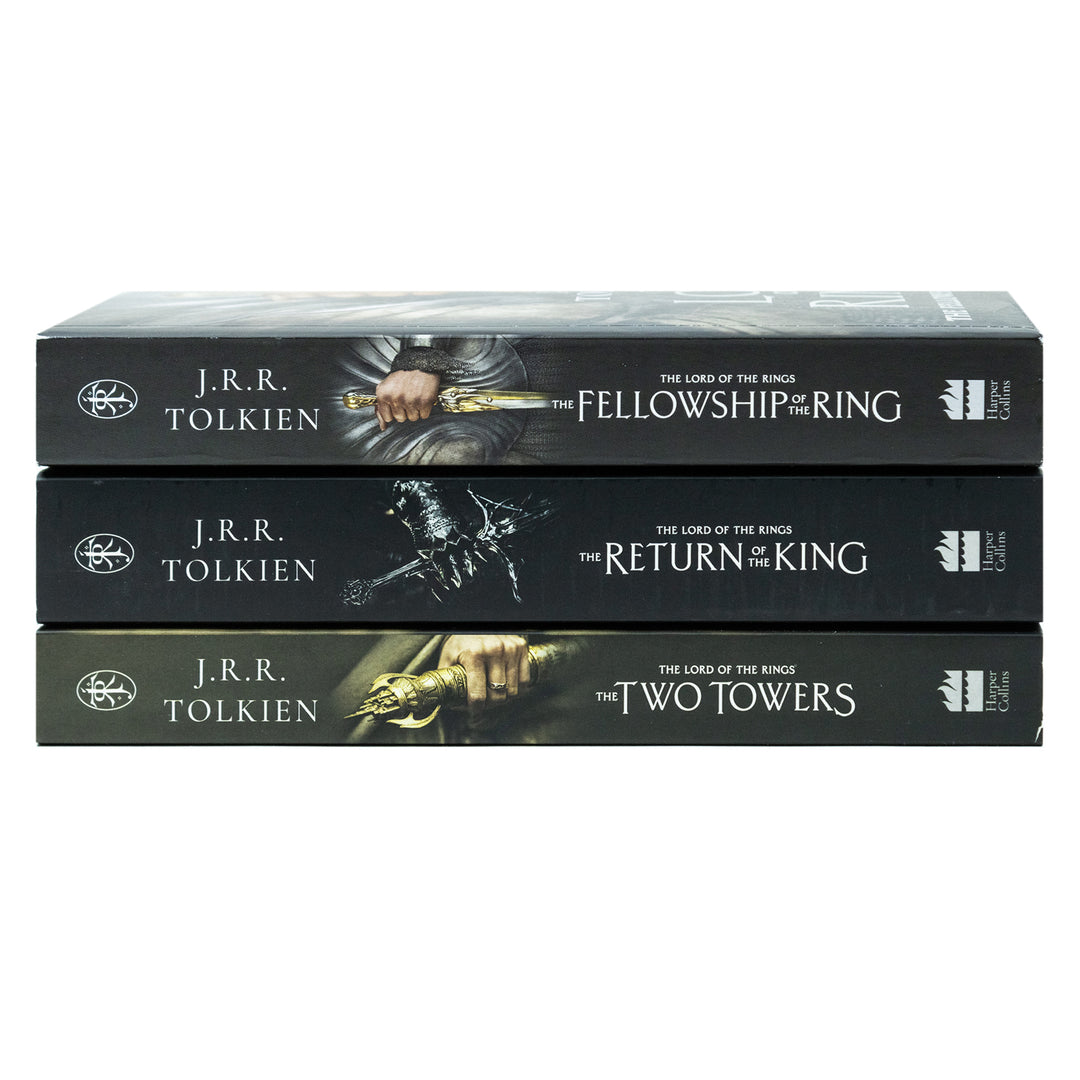 The Lord of the Rings Trilogy 3-Book Set by J.R.R. Tolkien | Epic Fantasy Adventure in Middle-Earth – Magic, Quests, Heroism & Classic Storytelling