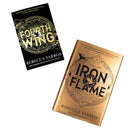 The Empyrean Series 2 Books Collection Set by Rebecca Yarros - Iron Flame (Hardback), Fourth Wing