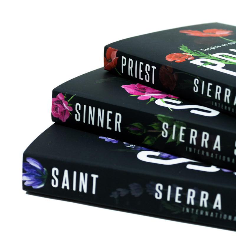 Sierra Simone Priest Trilogy – 3 Hardback Book Set | Steamy, Bestselling Romance Series for Adults: Priest, Sinner & Saint | Passion & Temptation