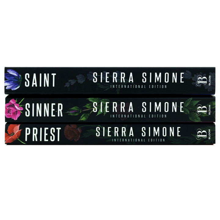 Sierra Simone Priest Trilogy – 3  Book Set | Steamy, Bestselling Romance Series for Adults: Priest, Sinner & Saint | Passion & Temptation
