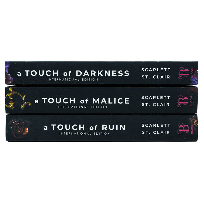 Hades X Persephone 3 Books Collection Set By Scarlett St. Clair (A Touch of Darkness, A Touch of Ruin & A Touch of Malice)