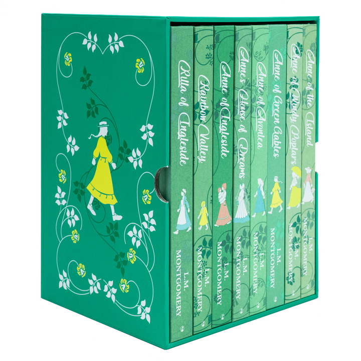 The Complete Collection Anne Of Green Gables 8 Books Hardcover Set - Classic Children's Literature, Adventure, Friendship, Imagination & More