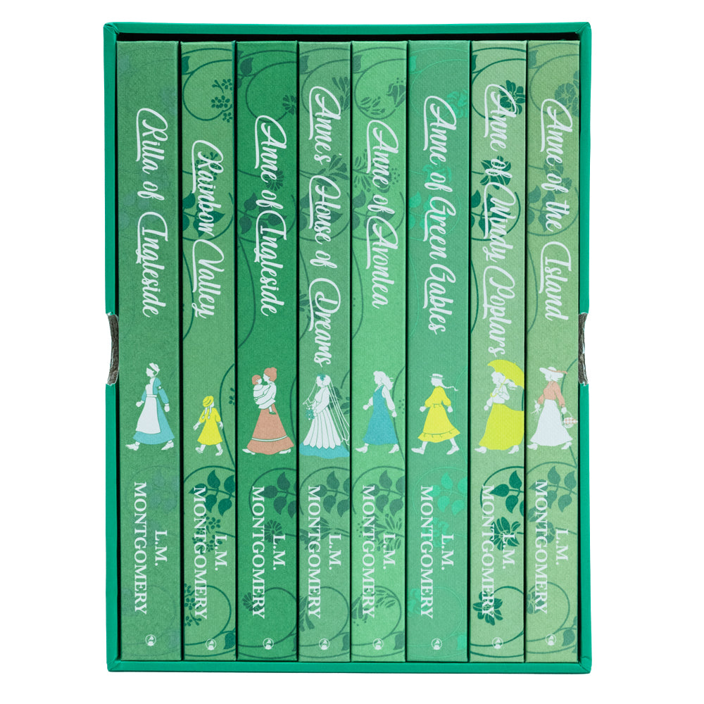 The Complete Collection Anne Of Green Gables 8 Books Hardcover Set - Classic Children's Literature, Adventure, Friendship, Imagination & More