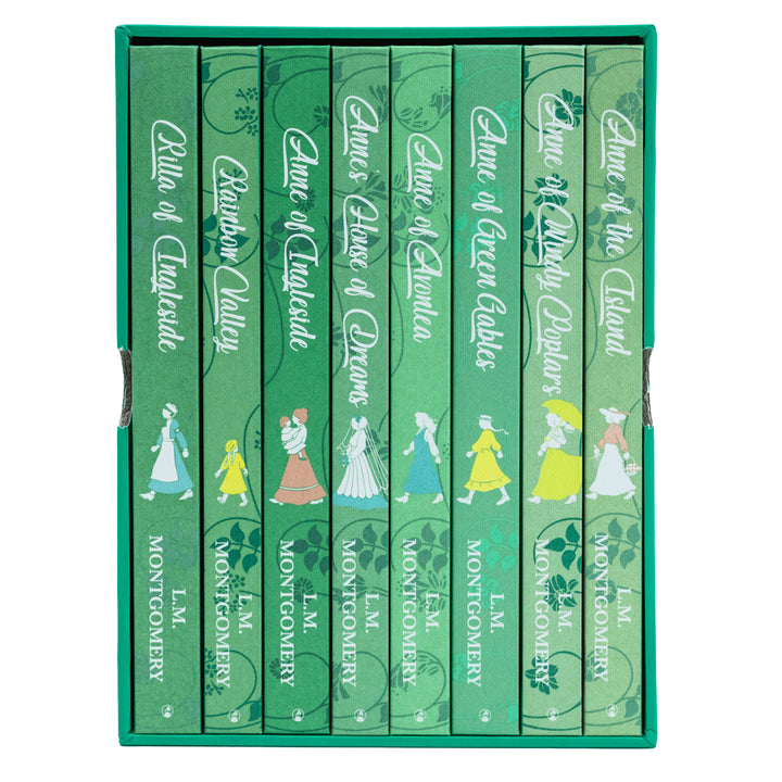 The Complete Collection Anne Of Green Gables 8 Books Hardcover Set - Classic Children's Literature, Adventure, Friendship, Imagination & More