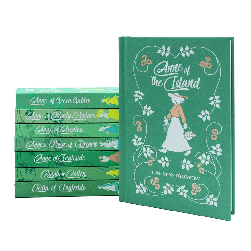 The Complete Collection Anne Of Green Gables 8 Books Hardcover Set (Anne Of Green Gables, Anne Of Avonlea, Anne Of The Island, Anne Of Windy Poplars, Anne's House Of Dreams, Anne Of Ingleside & More)