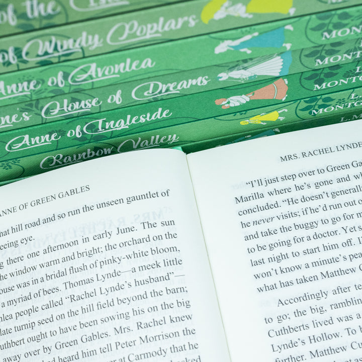 The Complete Collection Anne Of Green Gables 8 Books Hardcover Set - Classic Children's Literature, Adventure, Friendship, Imagination & More