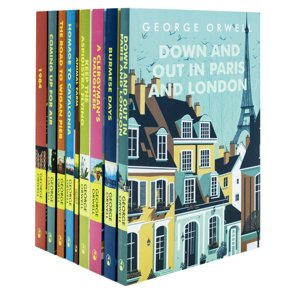 George Orwell's 9 books set collection of classic literature