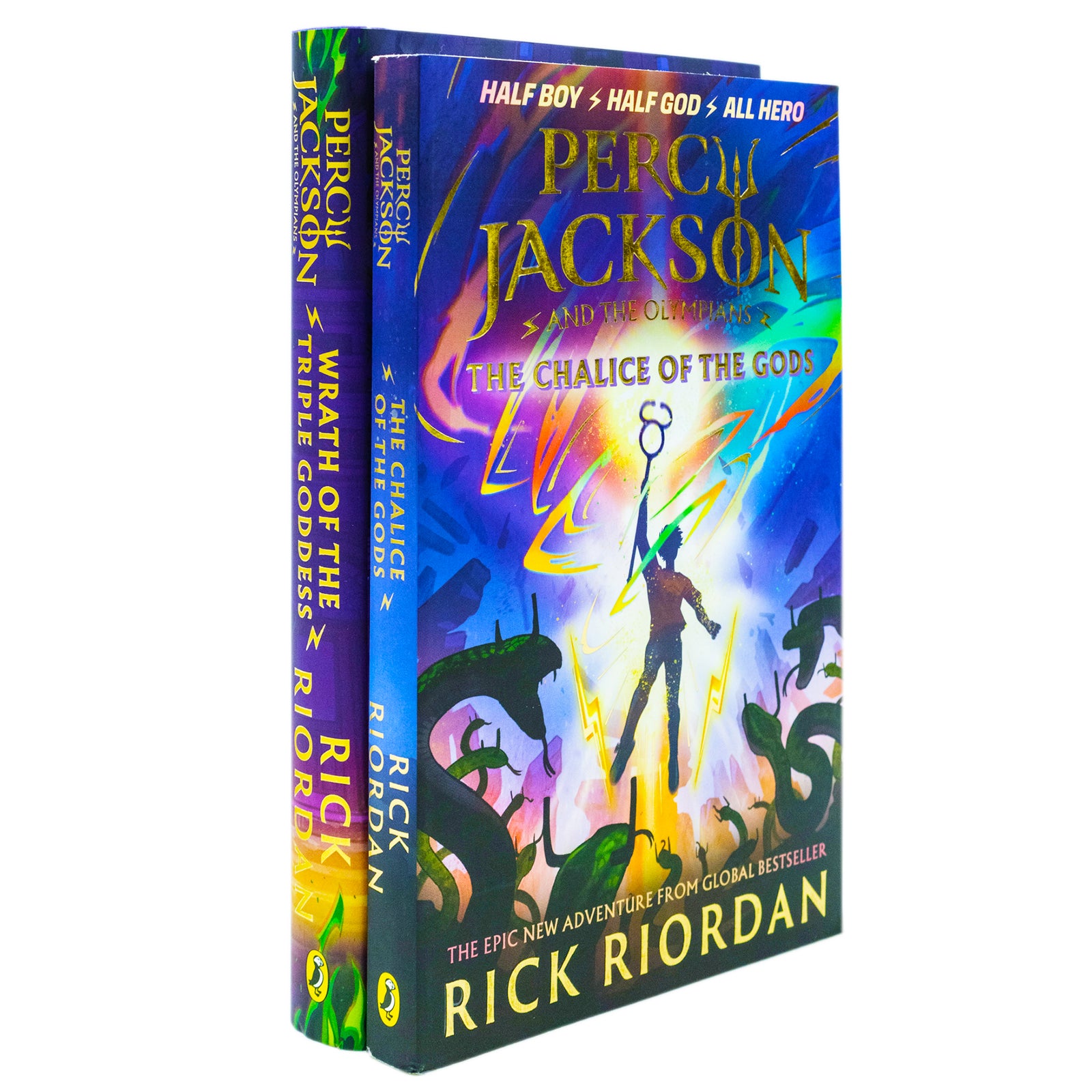 Percy Jackson and the Olympians Series 2 Books Collection Set By