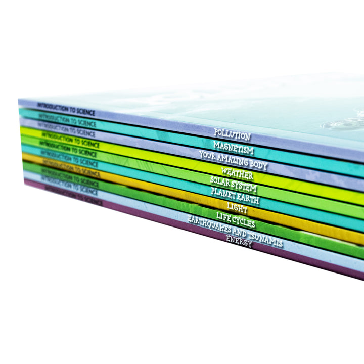 Children’s Introduction to Science for Beginners Series 2 – 10 Book Set | Fun Educational Kids Learning About Nature, Weather, Body & Discovery