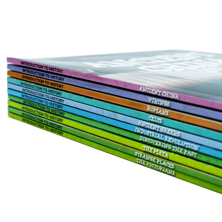 Children’s Introduction to History for Beginners Series 1 – 10 Book Collection Set | Educational Kids Books on Ancient China, Vikings, Celts & More