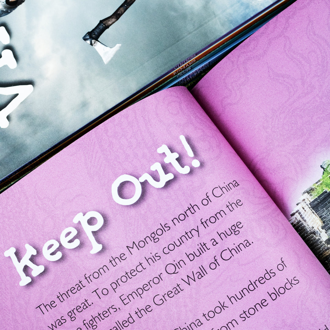 Children’s Introduction to History for Beginners Series 1 – 10 Book Collection Set | Educational Kids Books on Ancient China, Vikings, Celts & More