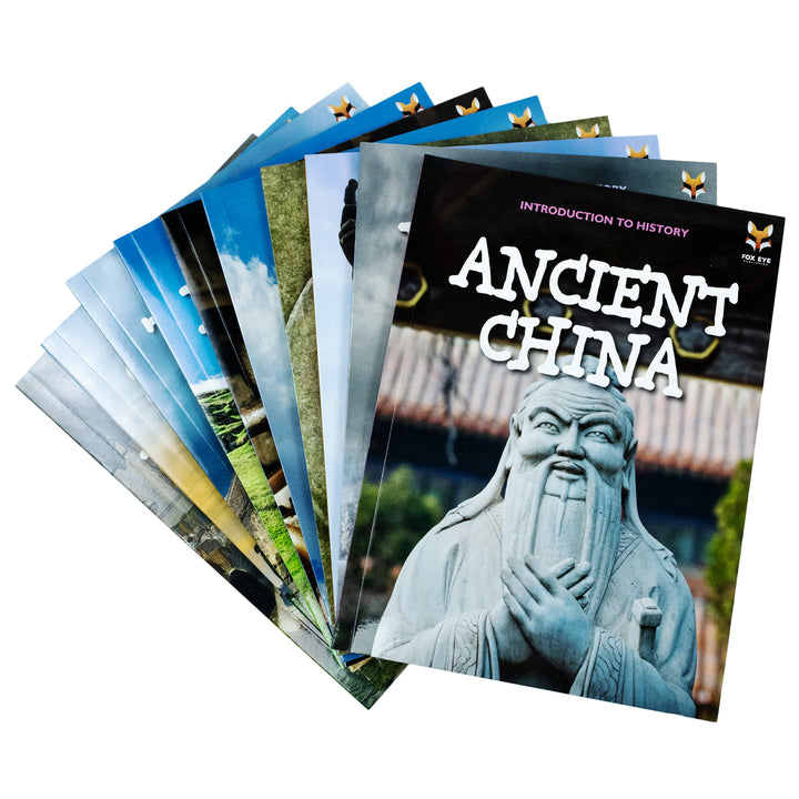 Children’s Introduction to History for Beginners Series 1 – 10 Book Collection Set | Educational Kids Books on Ancient China, Vikings, Celts & More