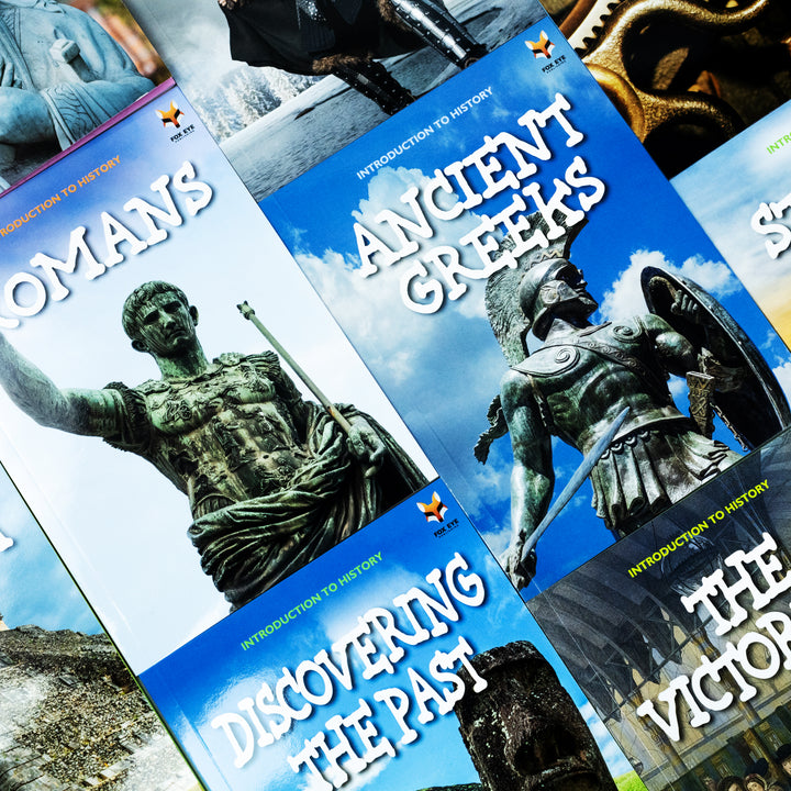 Children’s Introduction to History for Beginners Series 1 – 10 Book Collection Set | Educational Kids Books on Ancient China, Vikings, Celts & More