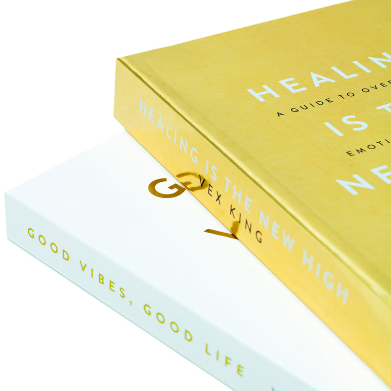 The Golden Vex King Collection 2 Books ( Healing is the New High, Good Vibes)