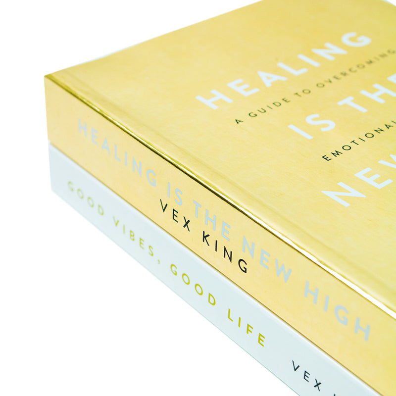 The Golden Vex King Collection 2 Books ( Healing is the New High, Good Vibes)