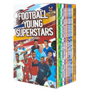 Football Young Superstars 12-Book Box Set | Inspiring Children's Sports Books on Jude Bellingham, Rashford, Mbappe, Haaland & More – Ages 12+