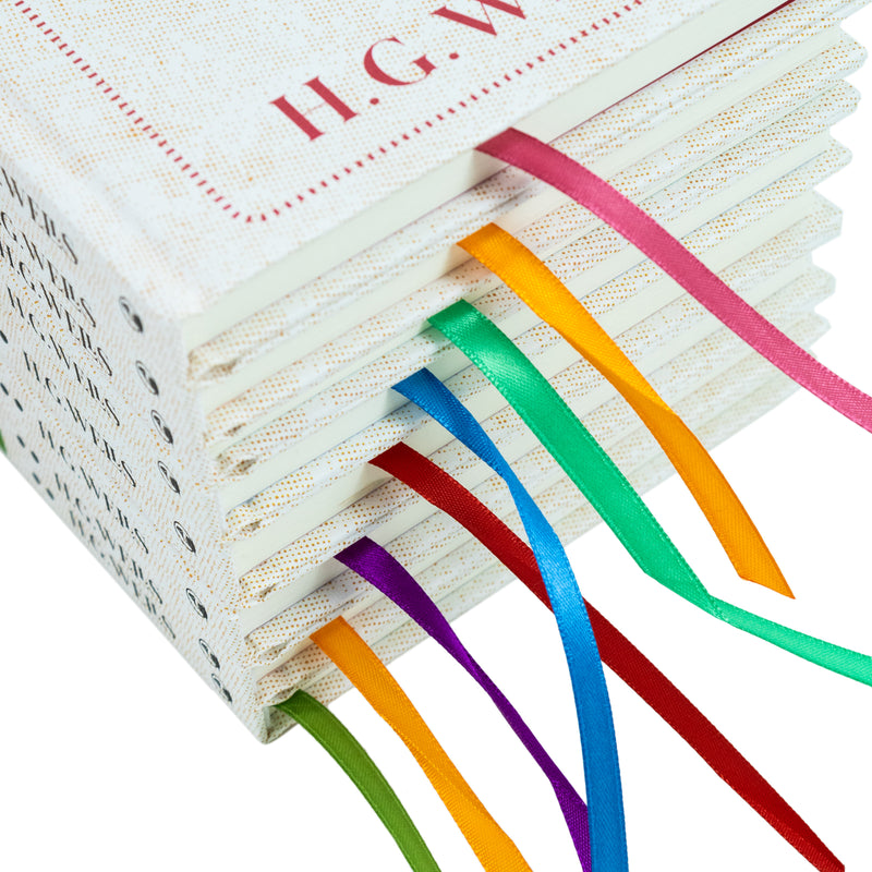 The Complete H.G. Wells 8 Books Hardback Collection Set - Classic Science Fiction Books Box Set by H.G. Wells - Must-Have Literature Collection