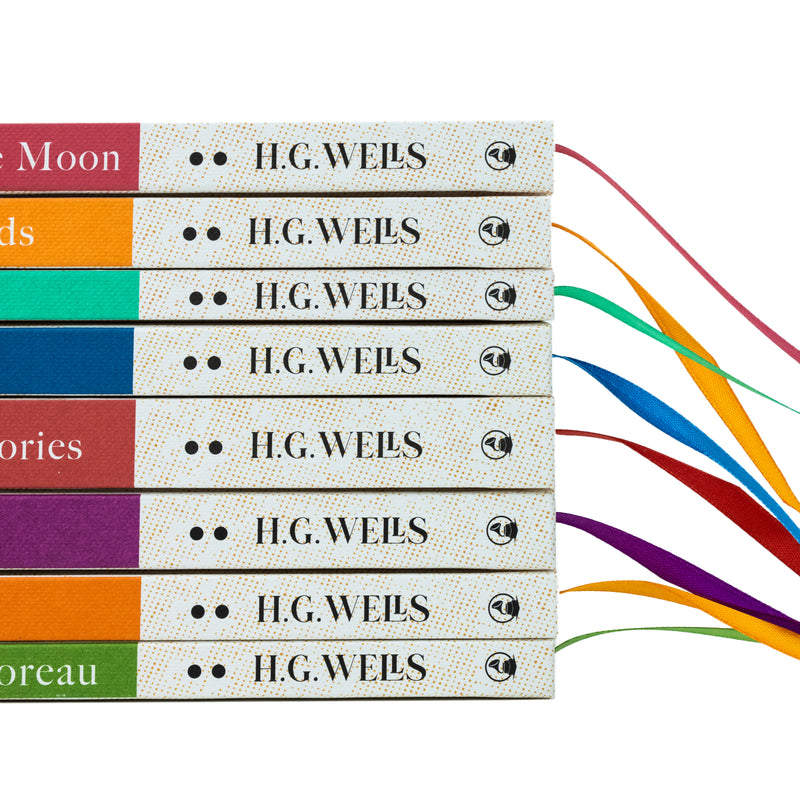 The Complete H.G. Wells 8 Books Hardback Collection Set - Classic Science Fiction Books Box Set by H.G. Wells - Must-Have Literature Collection