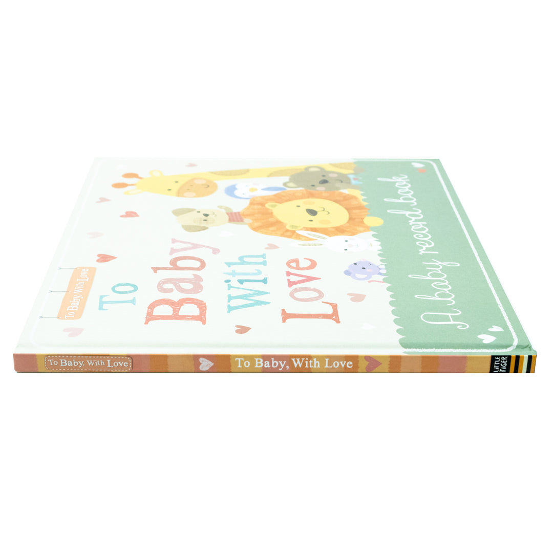 To Baby With Love : A baby record book (Hardback)