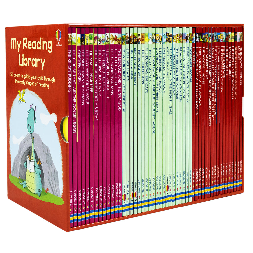 Usborne My Second Reading Library Collection for Kids Age 6+