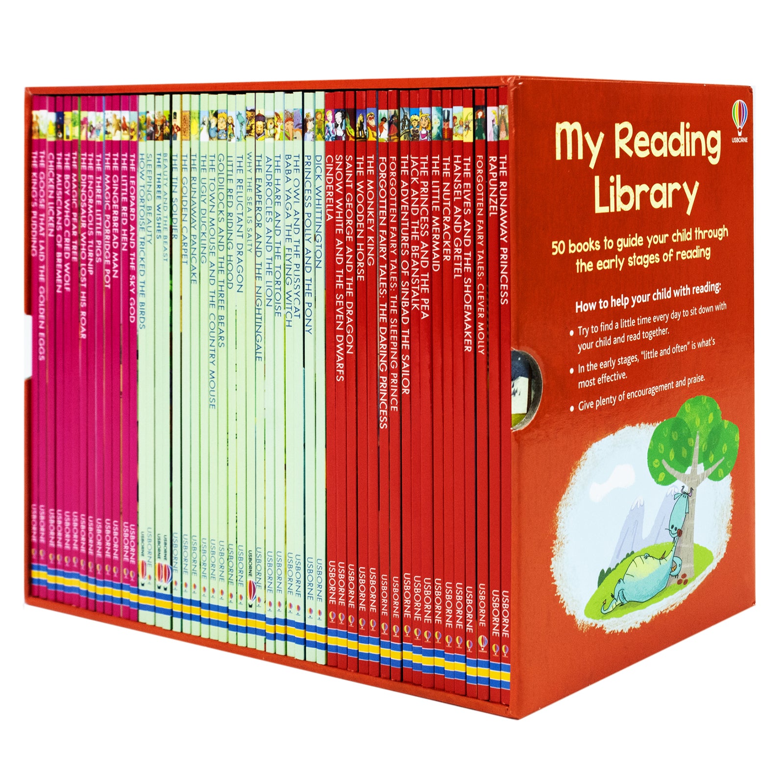 Usborne My Second Reading Library Collection for Kids Age 6+