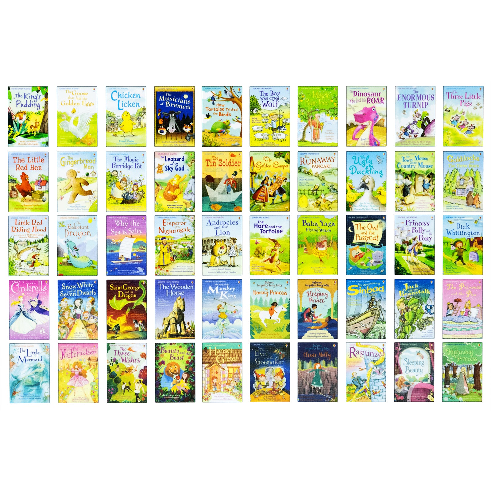 Usborne My Second Reading Library Collection for Kids Age 6+