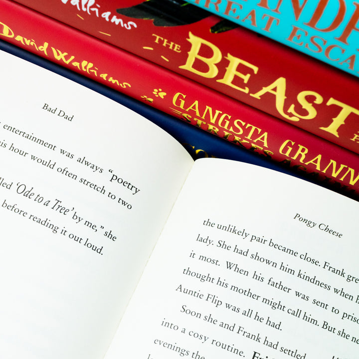 David Walliams 5 Books Set Collection ( Bad Dad, Grandpa's Great Escape, Gangsta Granny, Code Name Bananas,The Beast