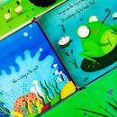 My First Lift the Flap Board Book Collection 4 Books Set (Farm, Sea, Garden, Jungle)