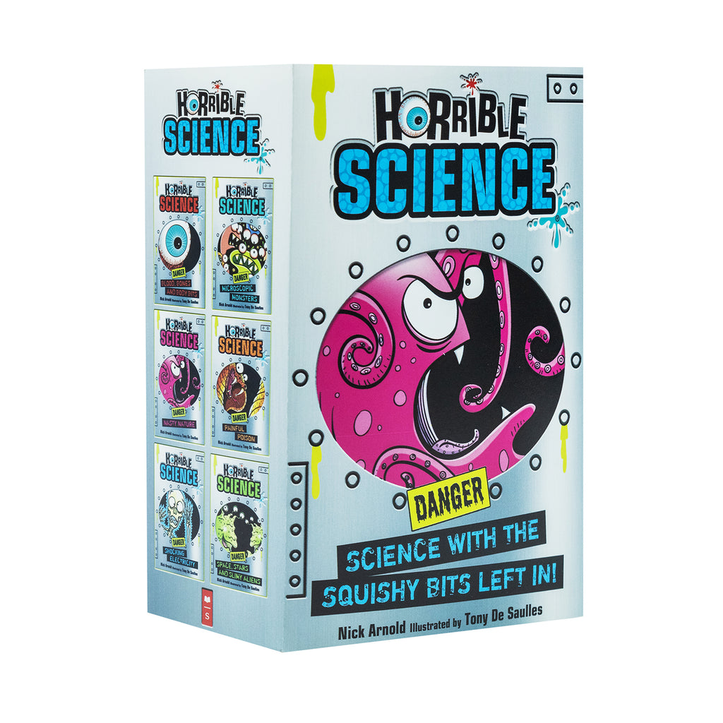 Horrible Science Series by Nick Arnold - 6 Book Set for Kids 8+