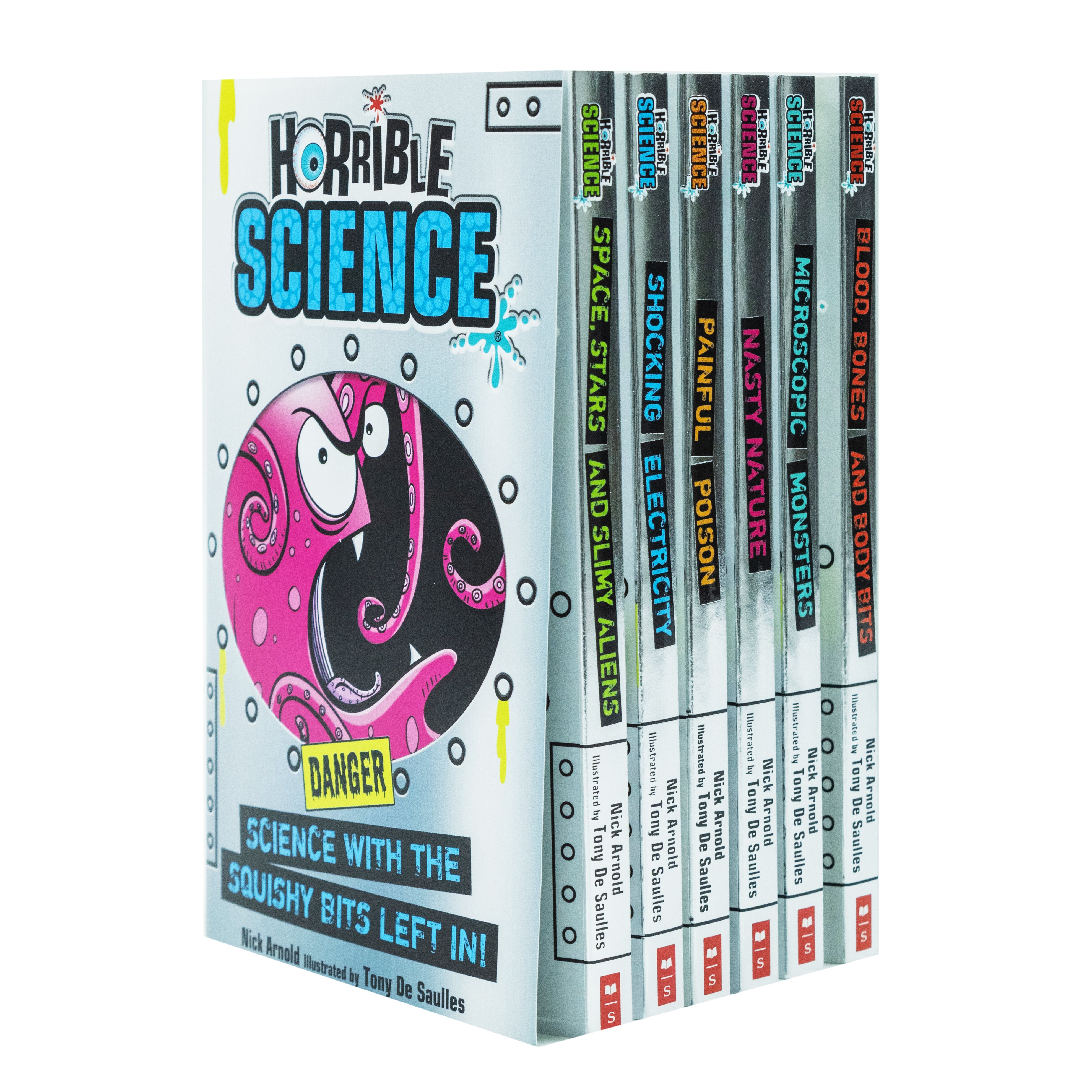 Horrible Science Series by Nick Arnold - 6 Book Set for Kids 8+