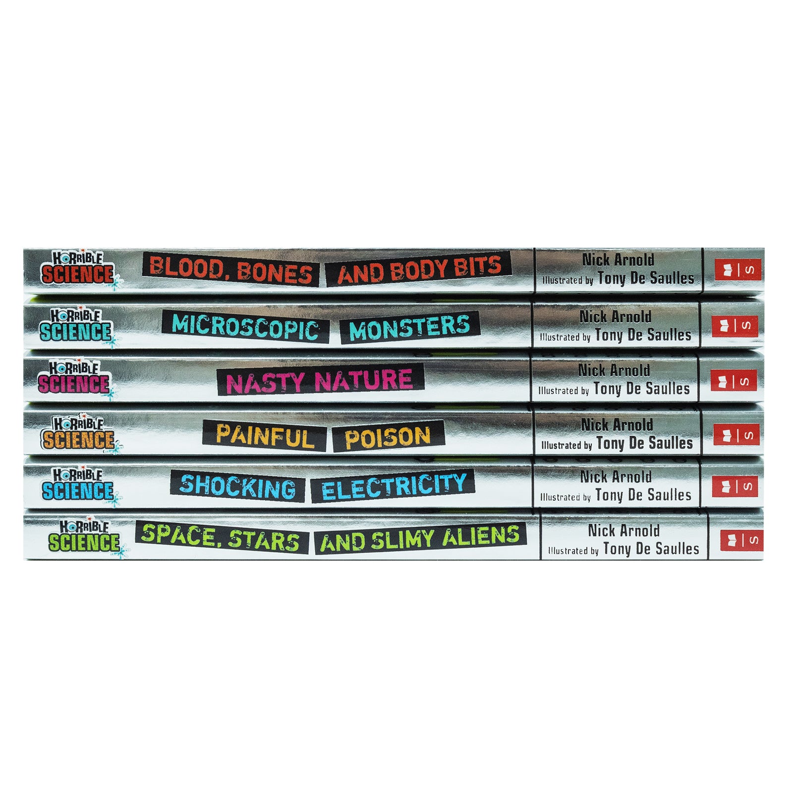 Horrible Science Series by Nick Arnold - 6 Book Set for Kids 8+