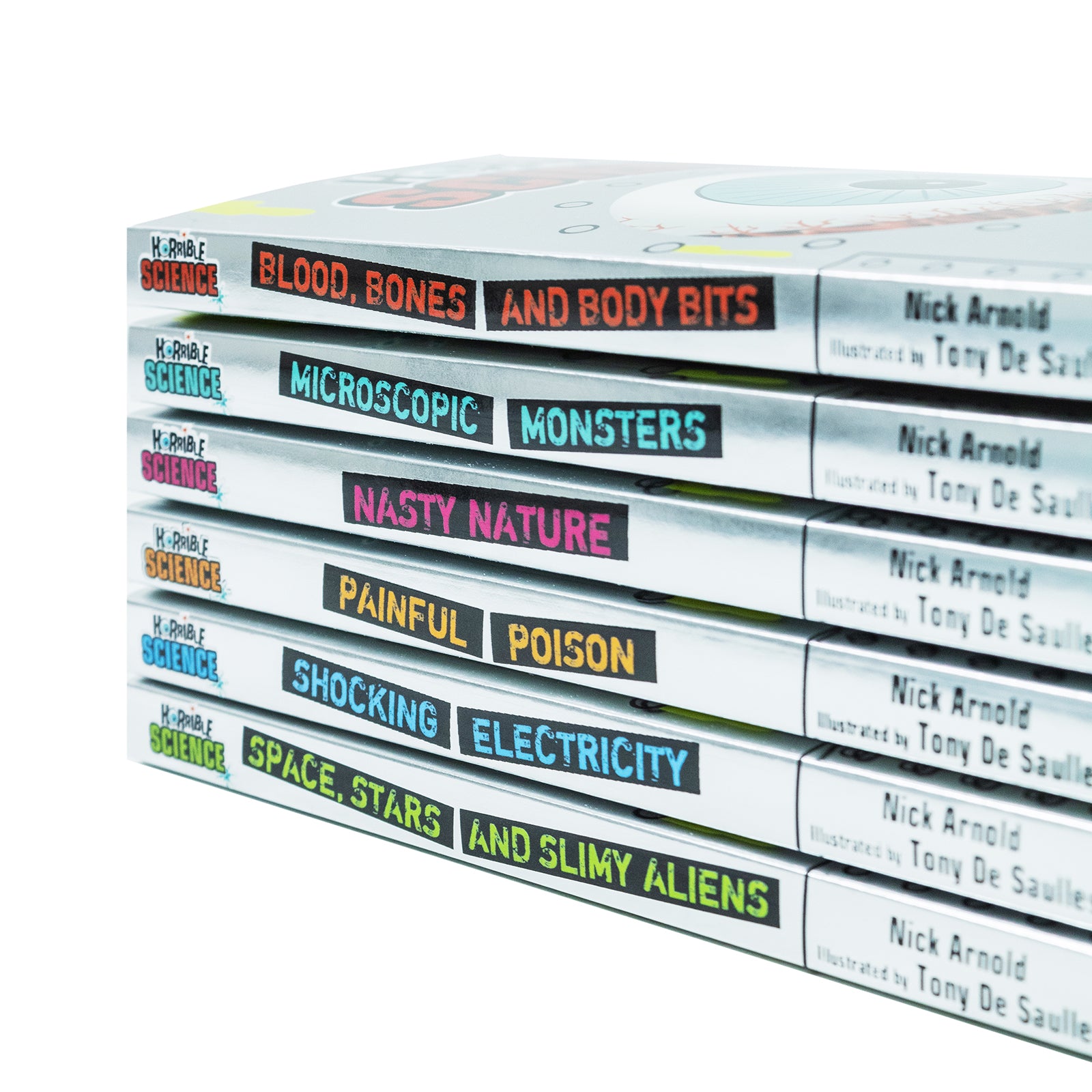 Horrible Science Series by Nick Arnold - 6 Book Set for Kids 8+