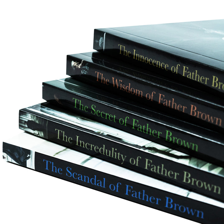 Father Brown Mysteries 5 Book Box Set by G.K. Chesterton | Classic Crime Fiction Series with Detectives, Suspense, Thrillers & Mystery Stories