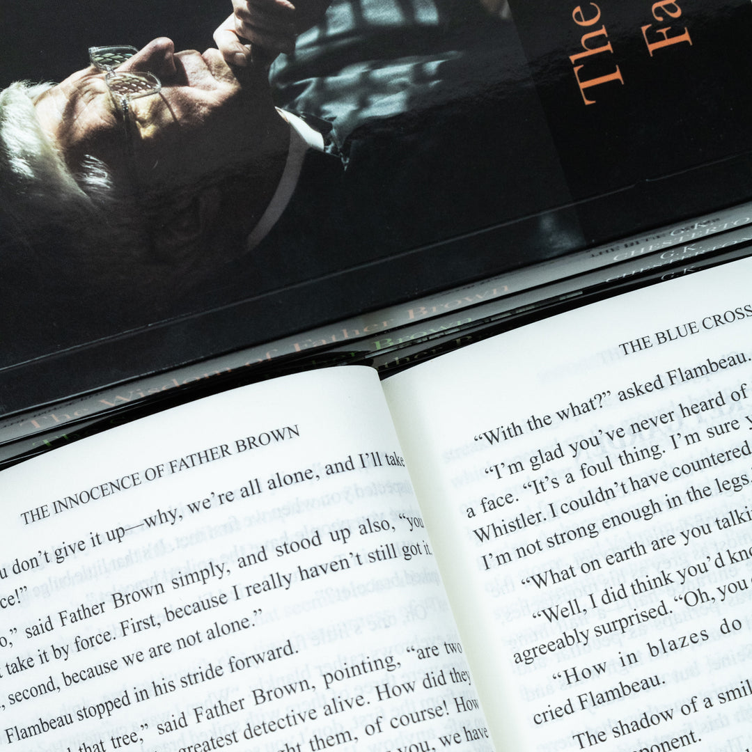 Father Brown Mysteries 5 Book Box Set by G.K. Chesterton | Classic Crime Fiction Series with Detectives, Suspense, Thrillers & Mystery Stories