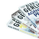 Alex Gerlis The Wolf Pack Spies Series 3 Books Collection Set (Agent in Peril, Agent in Berlin, Agent in the Shadows)