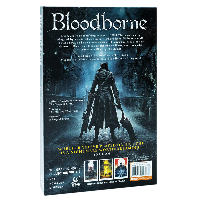 Bloodborne Series 3 Books Boxed Set By Ales Lot: (The Death of Sleep ,The Healing Thirst ,A Song of Crows )