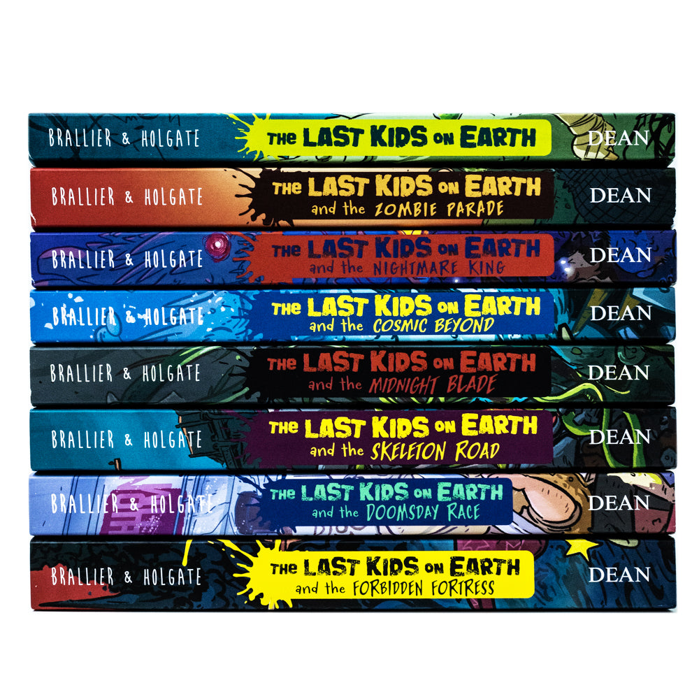 The Last Kids on Earth Series 1-8 Collection Set by Max Brallier | Fun Children's Adventure Books – Zombie Apocalypse, Action & Exciting Stories