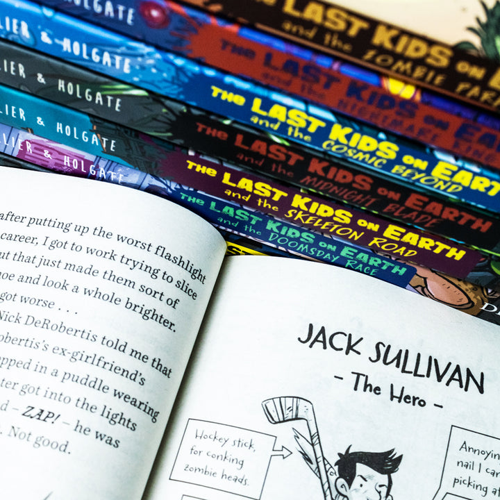 The Last Kids on Earth Series 1-8 Collection Set by Max Brallier | Fun Children's Adventure Books – Zombie Apocalypse, Action & Exciting Stories