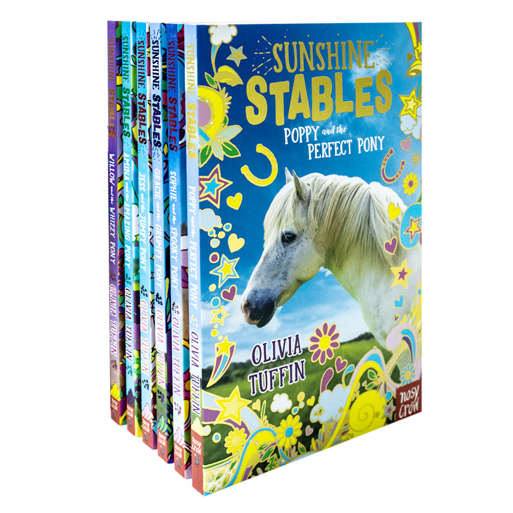 Sunshine Stables 6-Book Set by Olivia Tuffin – Exciting Pony Stories for Kids! Perfect Children’s Fiction for 8+ years, Animal Lovers & Adventure Fans