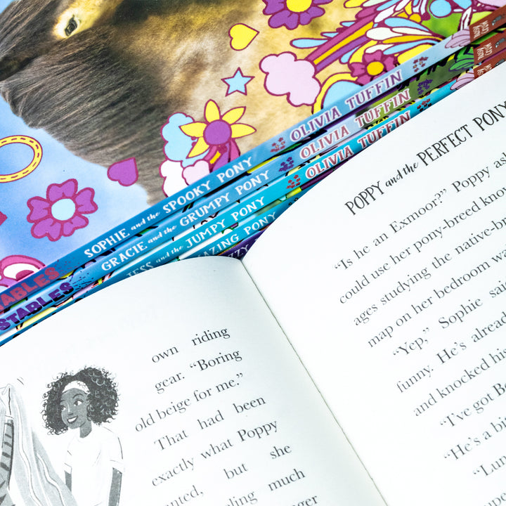 Sunshine Stables 6-Book Set by Olivia Tuffin – Exciting Pony Stories for Kids! Perfect Children’s Fiction for 8+ years, Animal Lovers & Adventure Fans