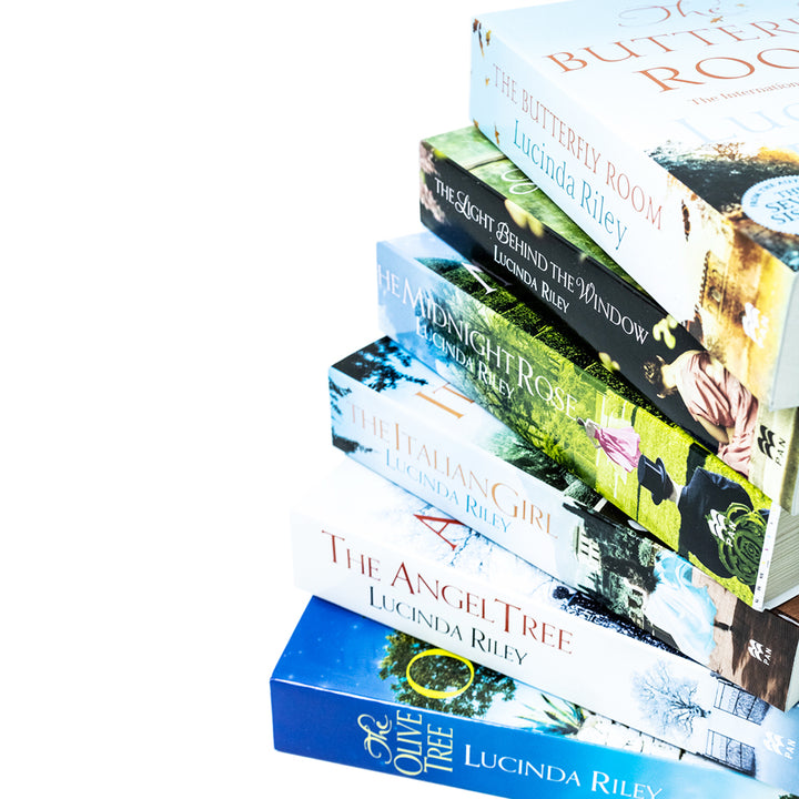 Lucinda Riley 6 Book Collection Box Set | The Butterfly Room, Midnight Rose, Angel Tree & More – Bestselling Historical Fiction Novels