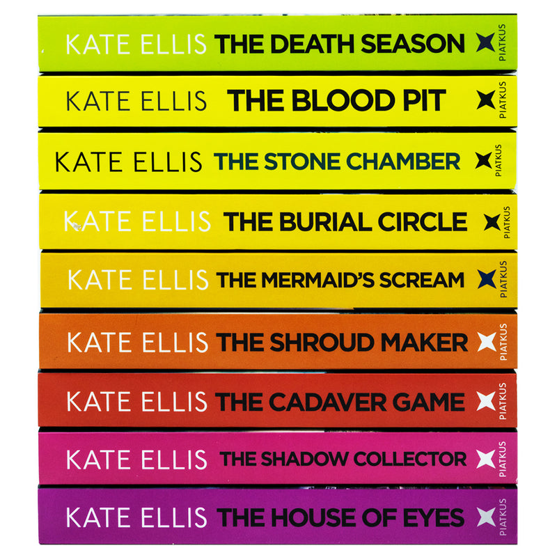 Kate Ellis Wesley Peterson Collection 9 Books Set  (The Blood Pit, The Cadaver Game, The Shadow Collector, The Shroud Maker & More!)