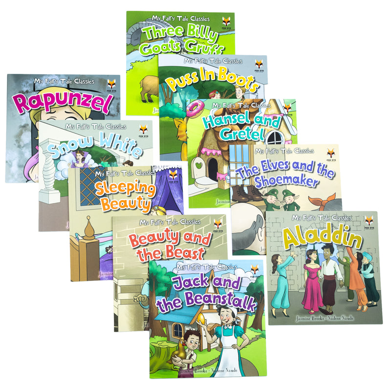 My FairyTale Classic: 10 Picture Books Collection – Magical Children's Stories, Bedtime Tales & Fun Adventures for Young Readers by Jasmine Brooke