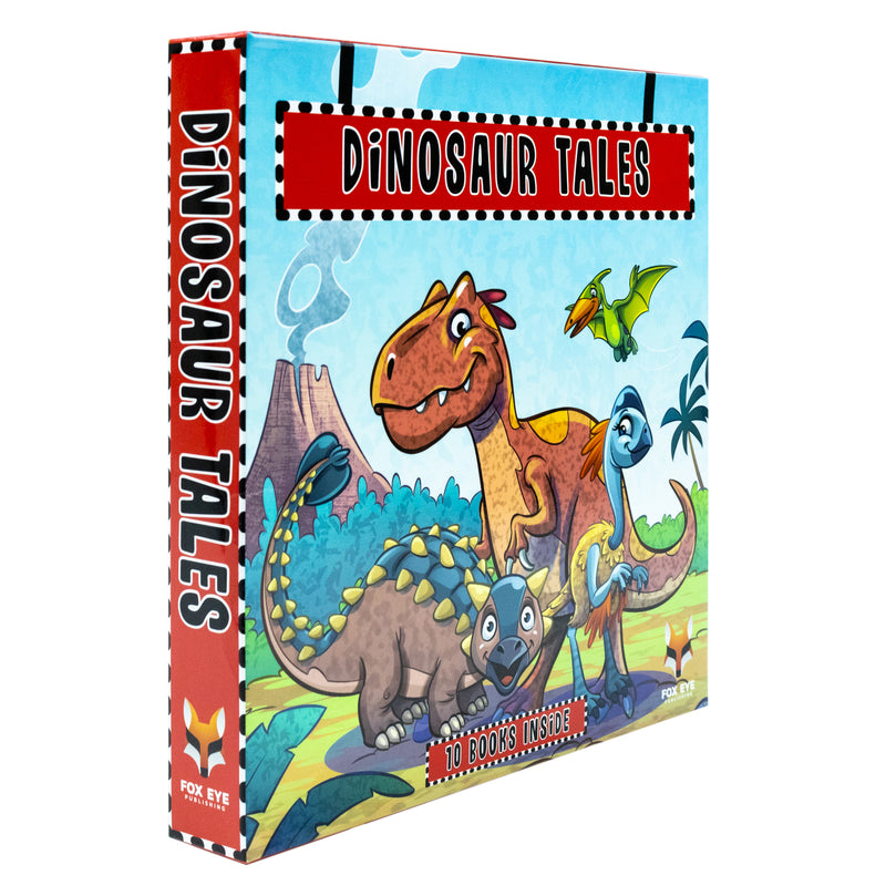 Dinosaur Tales 10 Picture Book Set – Fun, Educational, Colorful Kids’ Stories: Alfie, Olivia, Timmy & More – Learn, Roar, Adventure & Family Fun