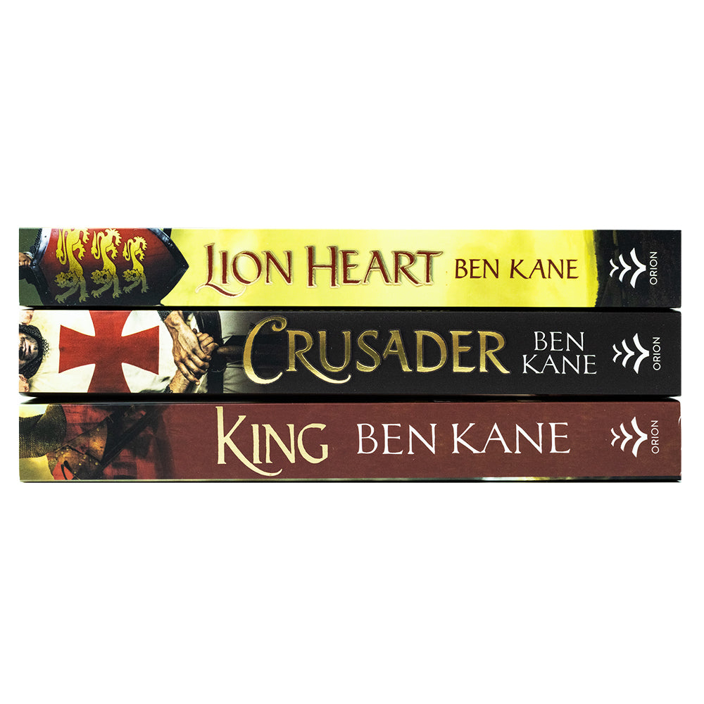 Richard the Lionheart Collection by Ben Kane – 3 Book Set Including Crusader, Lionheart & King – Epic Historical Fiction Full of War, Honor &Adventure
