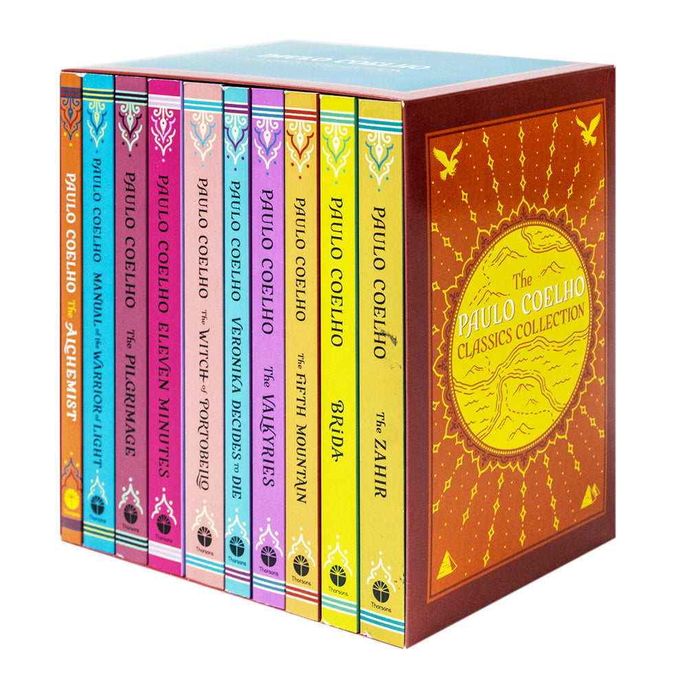 Paulo Coelho Classics 10-Book Box Set | The Alchemist, The Zahir & More | Bestselling Fiction, Philosophy, Spirituality, Wisdom & Modern Literature
