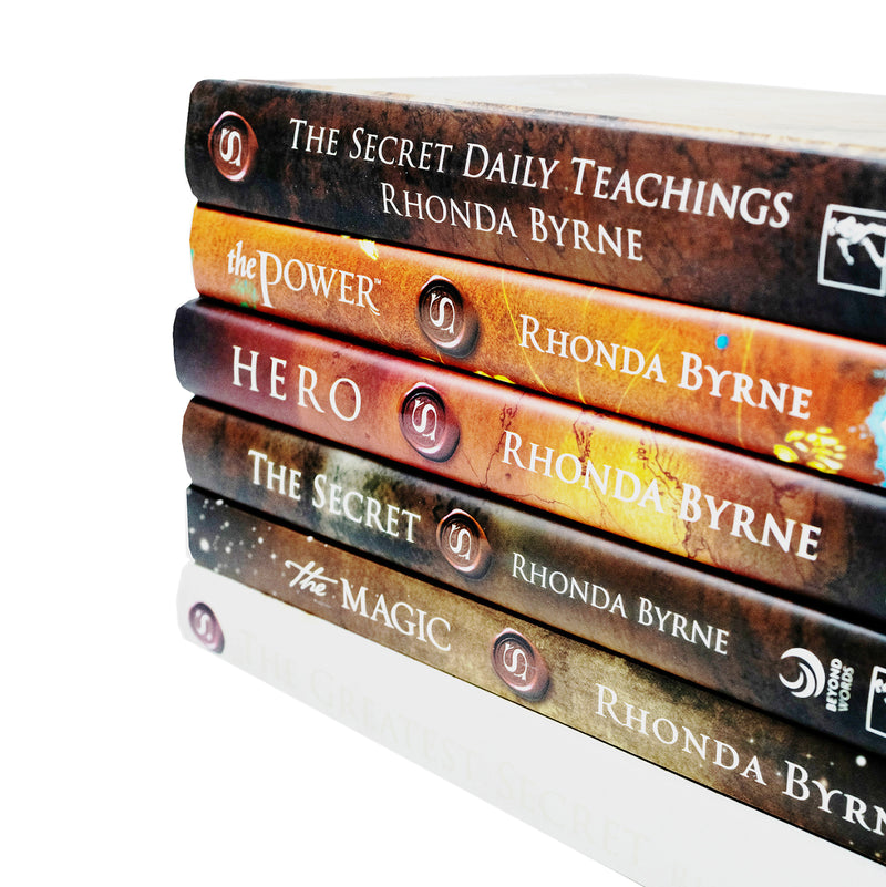 Rhonda Byrne The Secret Series 6 Books Collection (The Secret, The Power, Hero, The Secret Daily Teachings, The Magic [Paperback], The Greatest Secret)